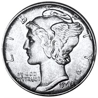 1943-S Silver Mercury Dime