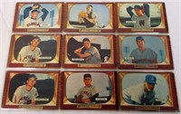 1955 Bowman Lot of 8 Baseball Cards Lemon & Others