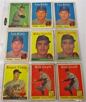 1958 Topps Baseball Cards Garcia & More