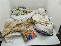 Doilies and Linens Lot