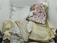 Doilies and Linens Lot