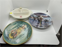 Collector plate sand Vintage Child's Dish