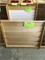 1 Sided Wood Bookcase 36" x 11" x 30"
