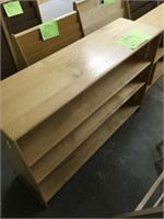 Wood Bookshelf 48" x 14" x 32"