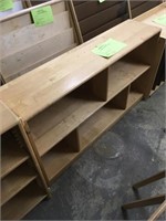 Wood Storage Cubby 48" x 12" x 28"