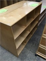 Wood Storage Cubby 48" x 12" x 36"