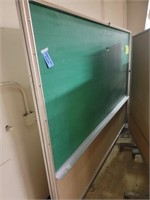 Whiteboard  / Blackboard on Wheels 97 " x 77"