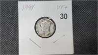 1944 Mercury Dime bg2030