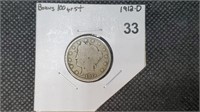 1912d V Nickel bg2033