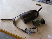 RS MILITARY MONOCULAR WITH LEATHER CASE WWII