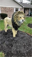 Large Lion Outdoor Decoration 4-1/2 feet tall