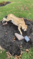 Large Cheetah Outdoor Decoration