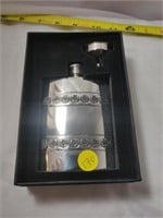 Celtic Pewter /Silver Flask