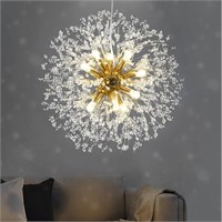 chrome vtg. style sputnik / dandelion ceiling