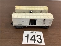 TWO LIONEL RT6472 REFRIGERATOR CARS