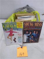 Vintage girls magazines