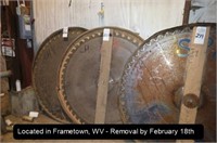 APPROX 57" INSERT TOOTH CIRCLE SAW BLADE (EAST