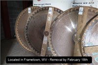 APPROX 57" INSERT TOOTH CIRCLE SAW BLADE (WEST
