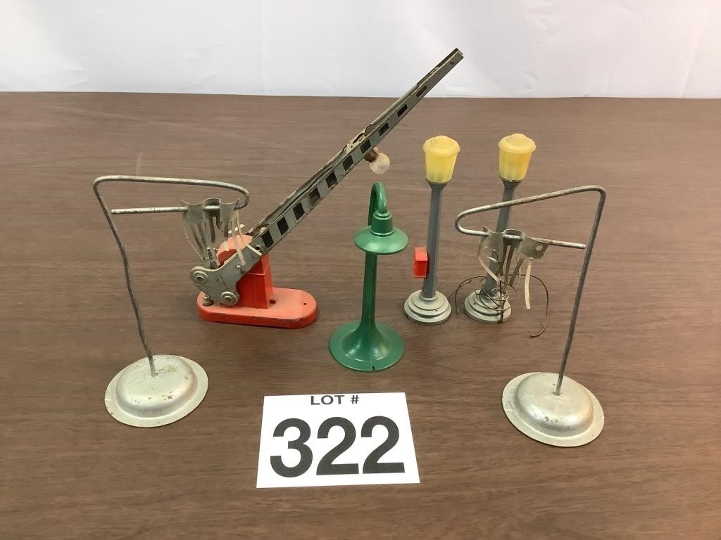 MODEL TRAIN, ACCESSORIES & TOY AUCTION