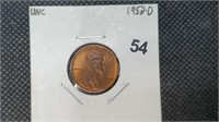 1952d Lincoln Head Wheat Cent bg2054