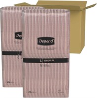 Depend Underwear for Women(Large -104 count)