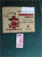 Toonerville Trolley Tin Sign