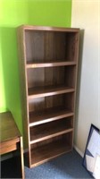 6’ Pressed wood Book Shelf