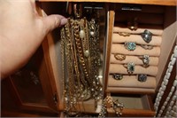 Vintage Jewelry Boxes Full of Jewelry