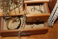 Vintage Jewelry Boxes Full of Jewelry