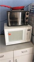 Amana Microwave & GE Toaster oven