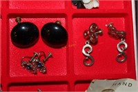 60 Sets of Pierced, 61 Clip or Screw-back Earrings