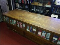 Sherer Wooden Display Counter with Drawers