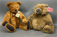 Two Clean Stuffed Plush Bears