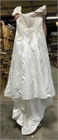 Mori Lee Wedding Dress Size 14-16 Altered