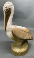21" Concrete Stork
