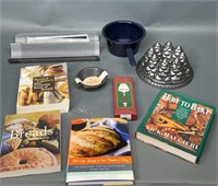 Baking Bread Books, Molds, Pie Pans