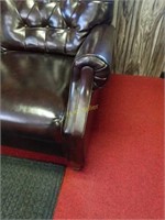 Sears Leather Like Love Seat and Mat