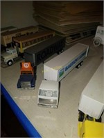 Shelf of Winross Trucks and More