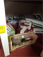 Ertl, Hess, and More Model Toy Trucks