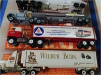 12 Winross Trucks with Boxes