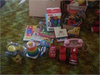 Variety of Children's Toys, Puzzles, and More