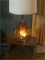 Matching Step End Tables and Lamps