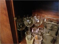 Libbey's Glasses in Holder and More