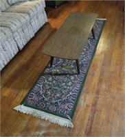 Runner Rug and Coffee Table