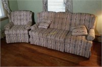Crestline Sleeper Sofa and Matching Chair