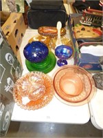 CARNIVAL, FENTON ITEMS & DEPRESSION GLASS