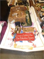 LOT WITH POSTER, JEWELRY, COKE TRAY & MORE