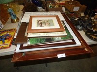 LARGE LOT OF FRAMES AND PICTURES