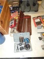 GUN CLEANING KITS, MULTIMETER AND TOOLS