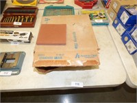 BOX OF 6X6 QUARRY TILE 11 SQ FT OWNER HAS ABOUT